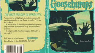 Horror movies reimagined as <em>Goosebumps</em> book covers